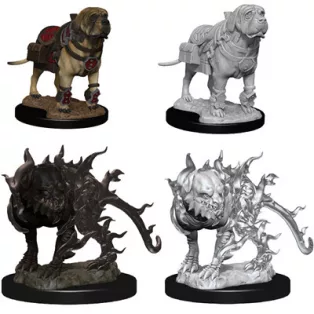 D&D Nolzur’s Marvelous Miniatures: Mastif & Shadow Mastif-90017