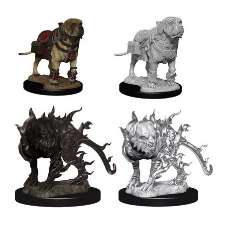 D&D Nolzur’s Marvelous Miniatures: Mastif & Shadow Mastif-90017