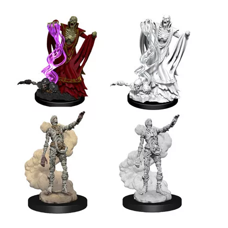 D&D Nolzur’s Marvelous Miniatures: Lich & Mummy Lord-90020