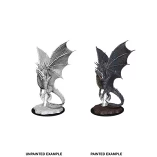 D&D Nolzur’s Marvelous Miniatures: Young Silver Dragon-90036