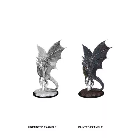 D&D Nolzur’s Marvelous Miniatures: Young Silver Dragon-90036