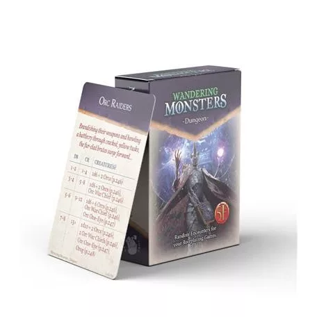 Wandering Monsters Deck: Dungeon - EN-NRG1010