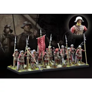 Conquest - Hundred Kingdoms: Militia Pikemen - EN-PBW2225