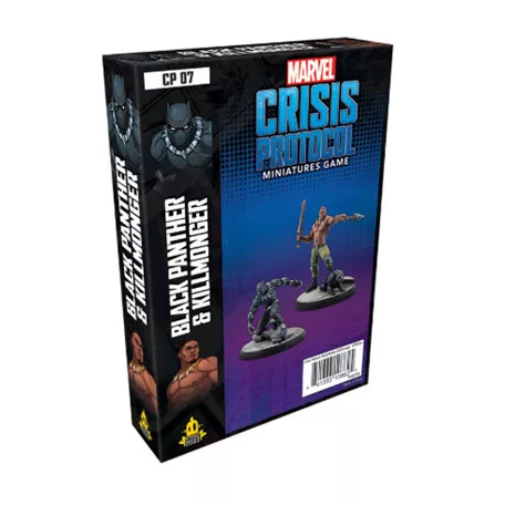 Marvel Crisis Protocol - Black Panther and Killmonger - EN-CP07