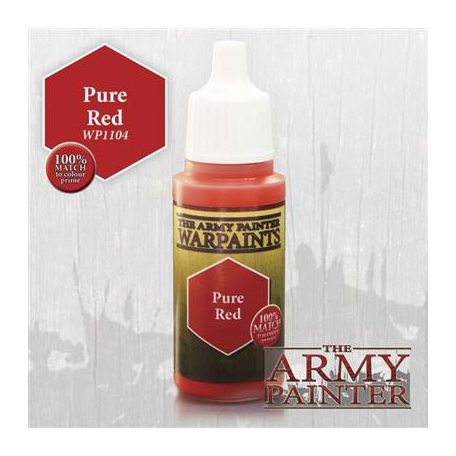 The Army Painter - Warpaints: Pure Red-WP1104