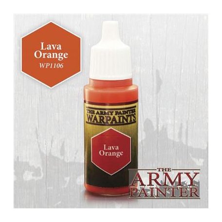 The Army Painter - Warpaints: Lava Orange-WP1106