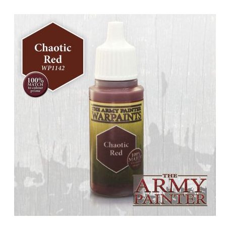 The Army Painter - Warpaints: Chaotic Red-WP1142