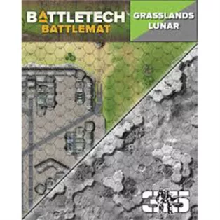 BattleTech Battle Mat Grasslands Lunar-CAT-35800B