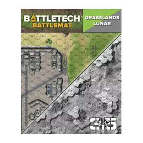 BattleTech Battle Mat Grasslands Lunar-CAT-35800B