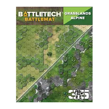 BattleTech Battle Mat Grasslands Alpine-CAT-35800C