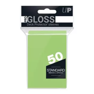 UP - Standard Sleeves - Lime Green (50 Sleeves)-84099