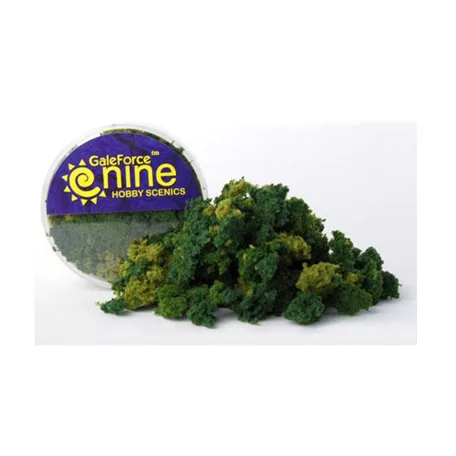 GF9 - Hobby Round: Summer 3 Color Clump Foliage Mix-GFS013