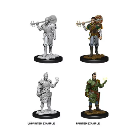 D&D Nolzur's Marvelous Miniatures: Male Half-Elf Bard-90055