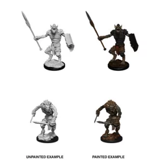 D&D Nolzur's Marvelous Miniatures: Gnoll & Gnoll Flesh Gnawer-90066