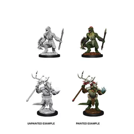 D&D Nolzur's Marvelous Miniatures: Lizardfolk & Lizardfolk Shaman-90074