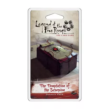 FFG - Legend of the Five Rings LCG: The Temptations of the Scorpion Dynasty Pack - EN-FFGL5C39