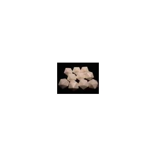 Chessex Opaque Polyhedral Bag of 10 Blank 20-sided dice-29046