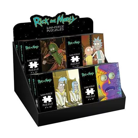 Rick and Morty 200pcs Puzzle Display-POP-PZRICKMORTY