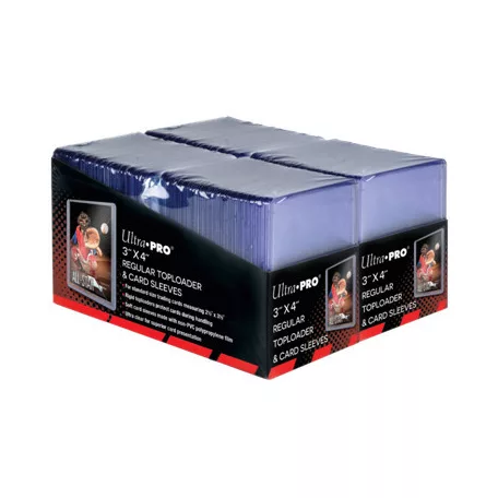 UP - 3" x 4" Regular Toploaders & Card Sleeves (200 count retail pack)-83665