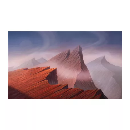 Kraken Wargames - TCG Mat 61x35cm - Mountain-KWG-TCG-25