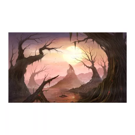 Kraken Wargames - TCG Mat 61x35cm - Swamp-KWG-TCG-37