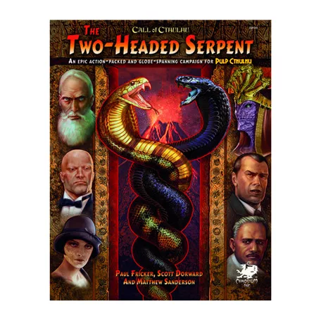 Call of Cthulhu RPG - The Two-Headed Serpent - EN-CHA23125-H