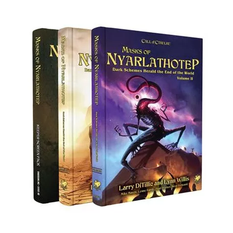 Call of Cthulhu RPG - Masks of Nyarathotep - Slipcase Set - EN-CHA23153-X