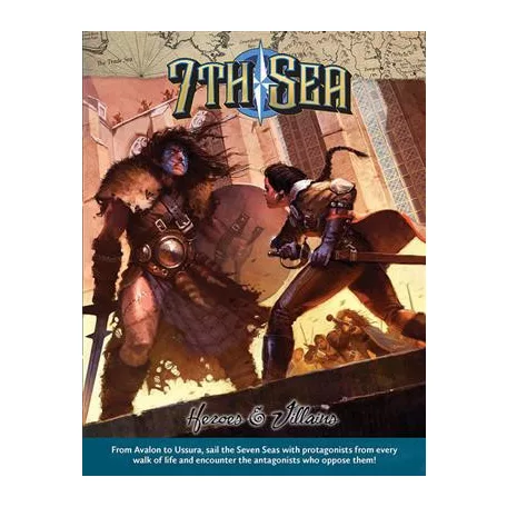 7th Sea RPG - Heroes and Villains - EN-JWP7002