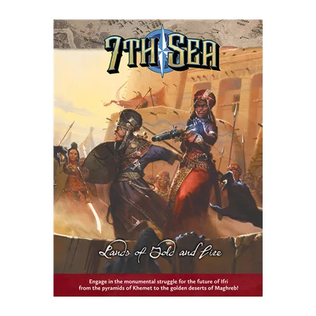 7th Sea RPG - Lands of Gold and Fire - EN-JWP7008