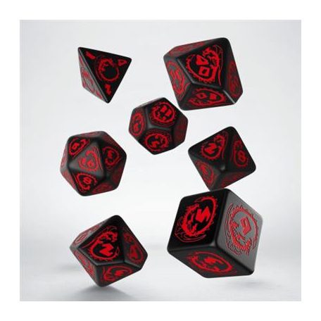Dragons Dice Set: Onyx-SDRA05
