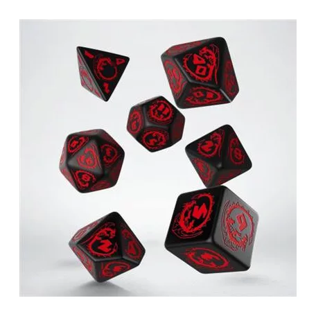 Dragons Dice Set: Onyx-SDRA05