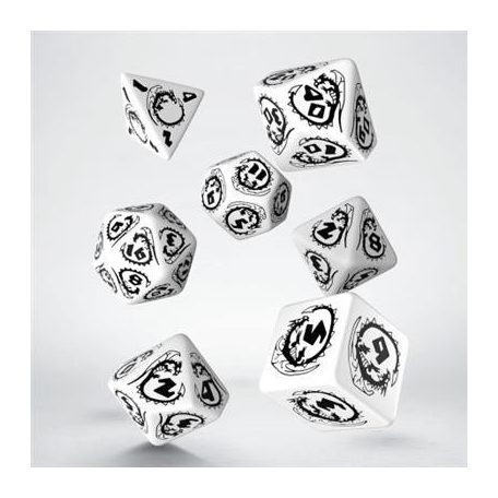 Dragons Dice Set: Opal-SDRA02