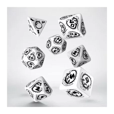 Dragons Dice Set: Opal-SDRA02