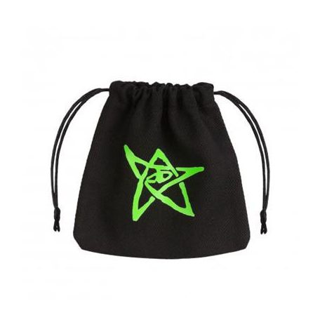 Call of Cthulhu Black & green Dice Bag-BCTH102