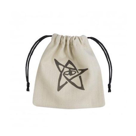 Call of Cthulhu Beige & black Dice Bag-BCTH101