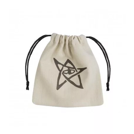 Call of Cthulhu Beige & black Dice Bag-BCTH101