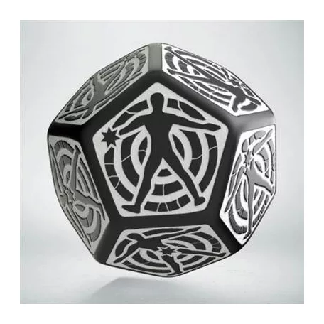 D12 Black & white Hit Location die-12HIT01