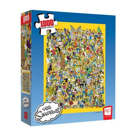The Simpsons Cast of Thousands 1000 Piece Puzzle-PZ006-025-002000-06
