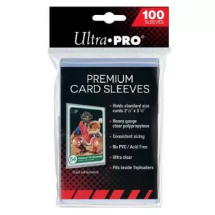 UP - Standard Sleeves - Platinum Card (100 Sleeves)-81385
