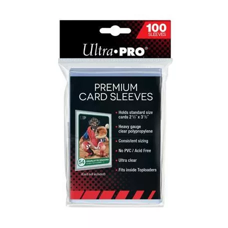 UP - Standard Sleeves - Platinum Card (100 Sleeves)-81385