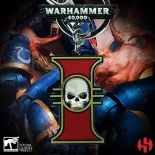 Warhammer 40K - Inquisition Emblem Keychain-WHK-K006