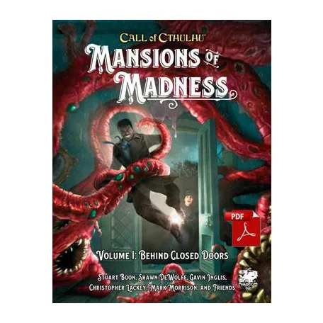 Call of Cthulhu RPG - Mansions of Madness Vol.I Behind Closed Doors - EN-CHA23167-H