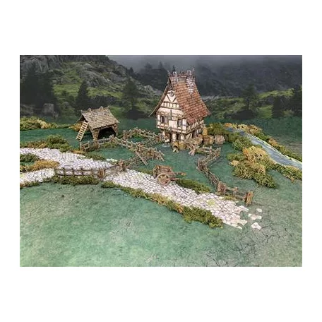 Battle Systems: Wooden Fencing - EN-BSTFWA001