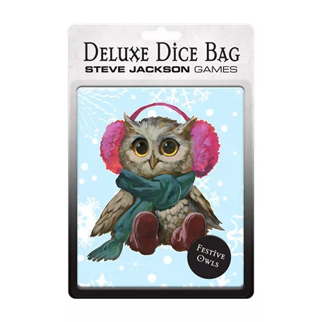 Deluxe Dice Bag: Festive Owls-5214SJG