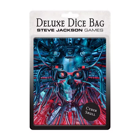 Deluxe Dice Bag: CyberSkull-5213SJG