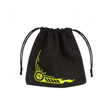 Galactic Black & yellow Dice Bag-BGAL101