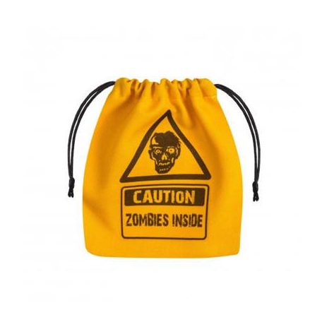 Zombie Yellow & black Dice Bag-BZOM101