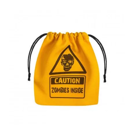 Zombie Yellow & black Dice Bag-BZOM101