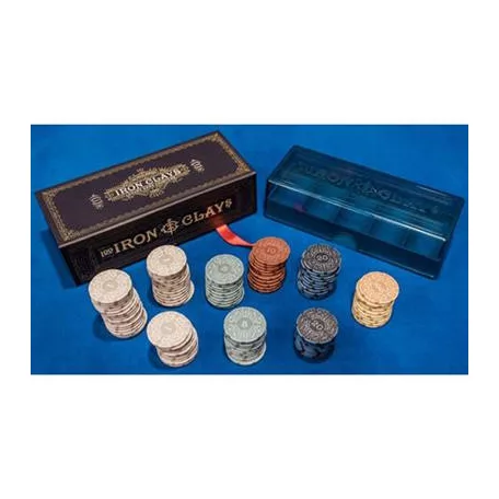 Iron Clays 200 Printed Box with Chips - EN-ROX505