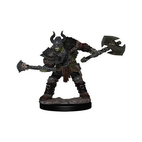 Pathfinder Battles: Premium Painted Figure - Half-Orc Barbarian Male - EN-WZK77503